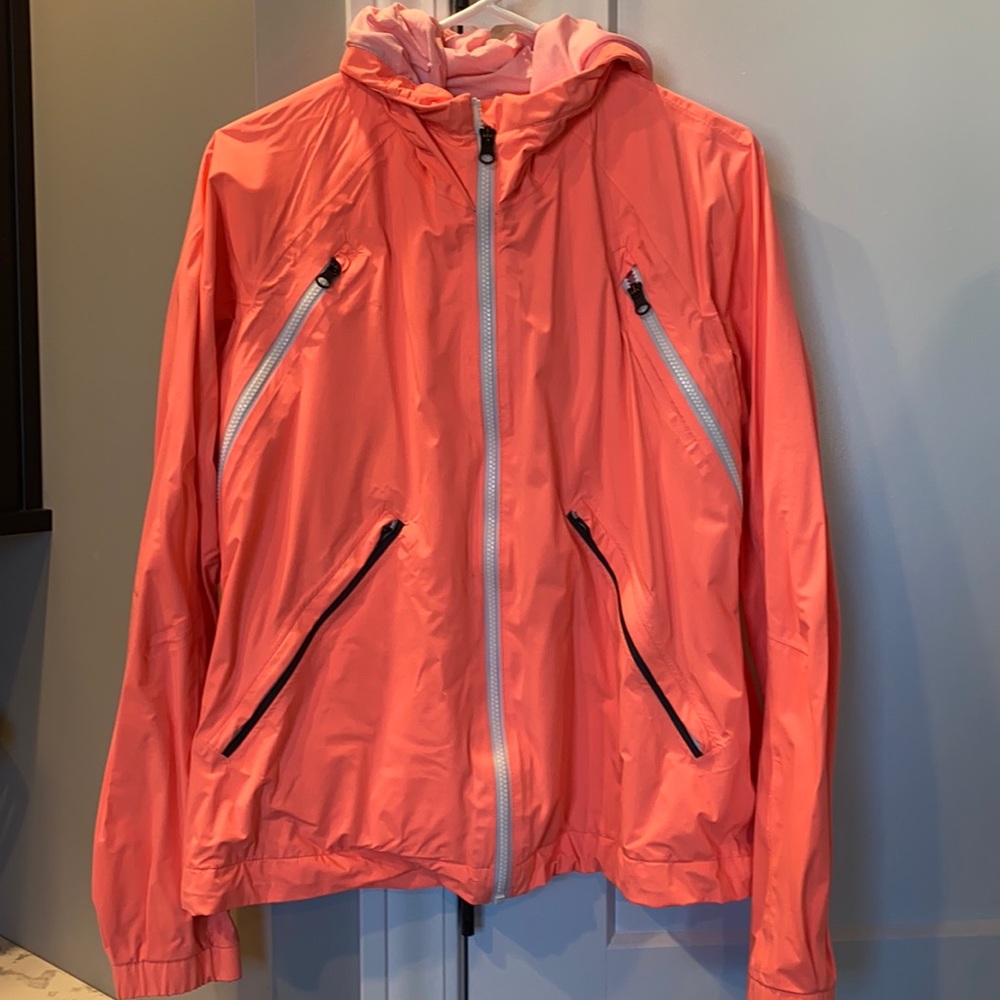 Women’s Lululemon Windbreaker Jacket Bright Coral 10